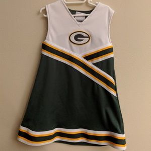 Cute Green Bay Packers Cheerleader Dress